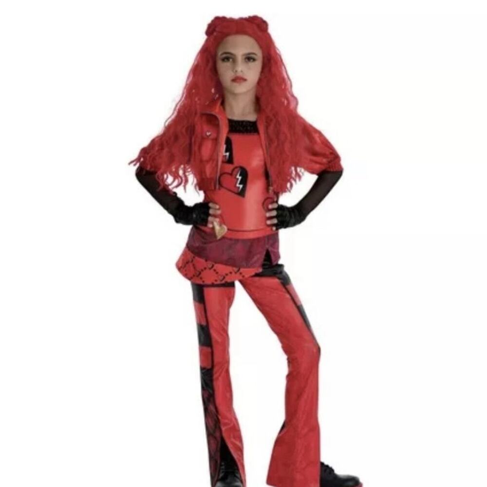 Disney Descendants The Rise of Red Kids Costume Child XL 14-16 NWT